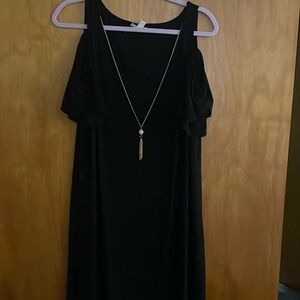 COLD SHOULDER LBD